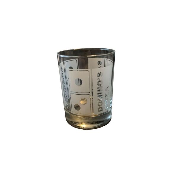 Vintage Domino’s Pizza Whiskey Glass A Timeless Addition to Your Home Bar - Picture 7 of 9